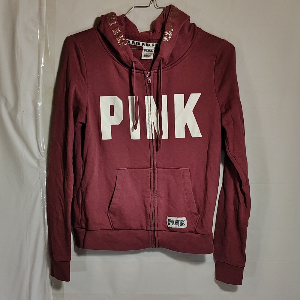 Victoria's Secret Pink Zip Up Hoodie